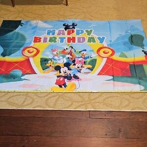 Mickey & Friends Birthday Banner